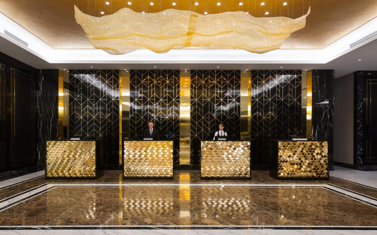 Lotte Hotel سامارا المظهر الخارجي الصورة The lobby of the hotel