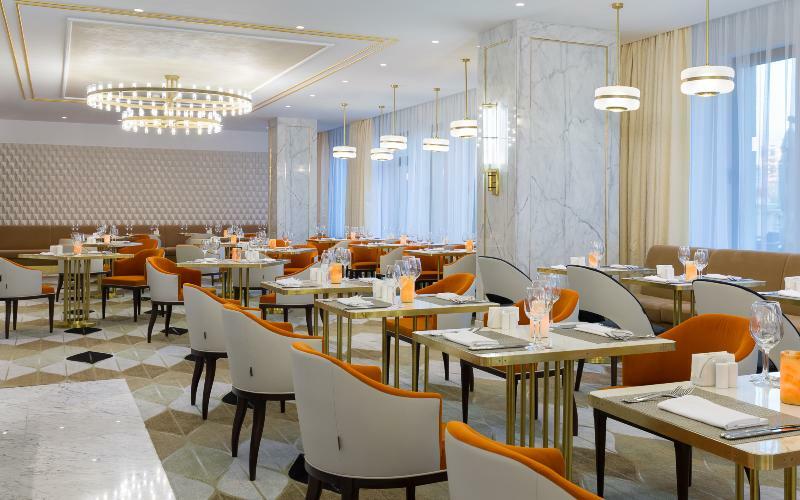 Lotte Hotel سامارا المظهر الخارجي الصورة The restaurant